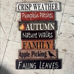 Autumn Themed Wall Decor